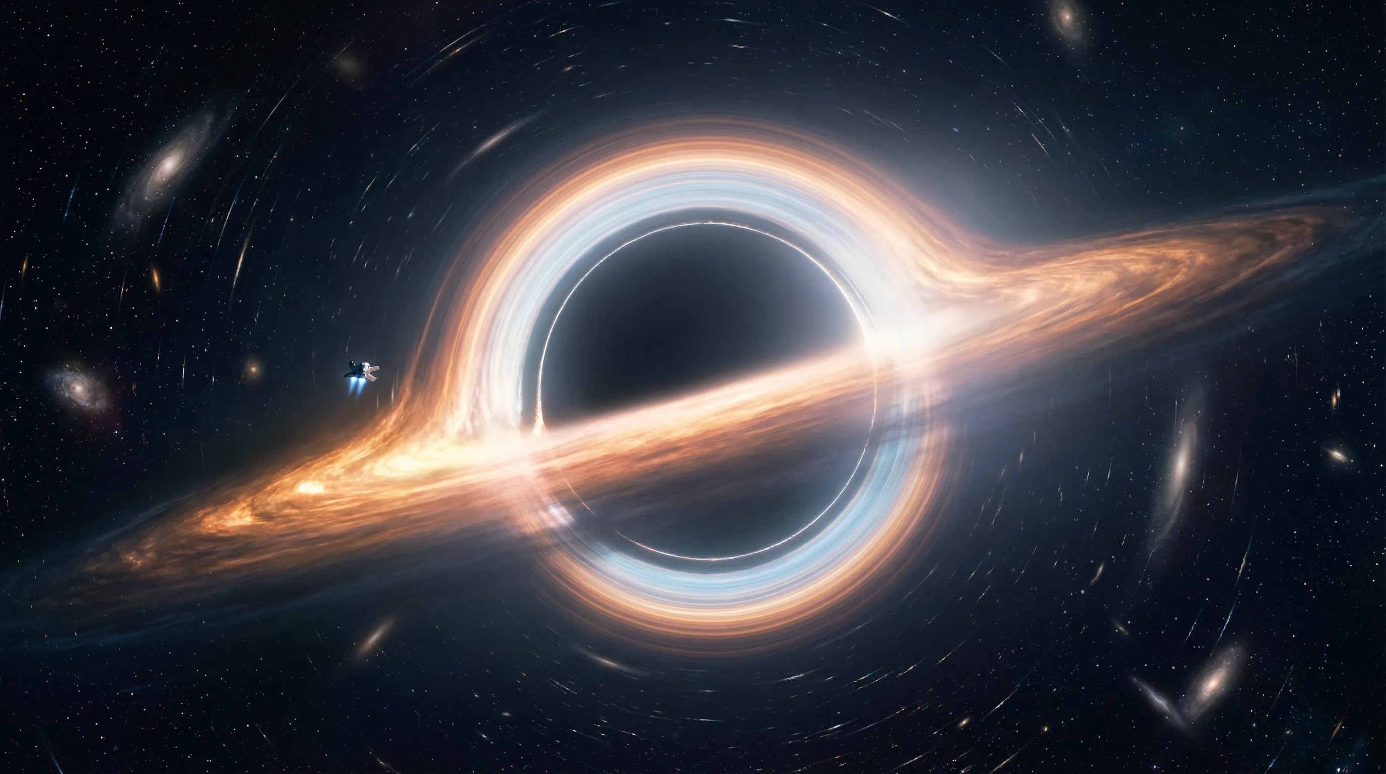 海角视频 - 星际穿越中的黑洞理论可视化